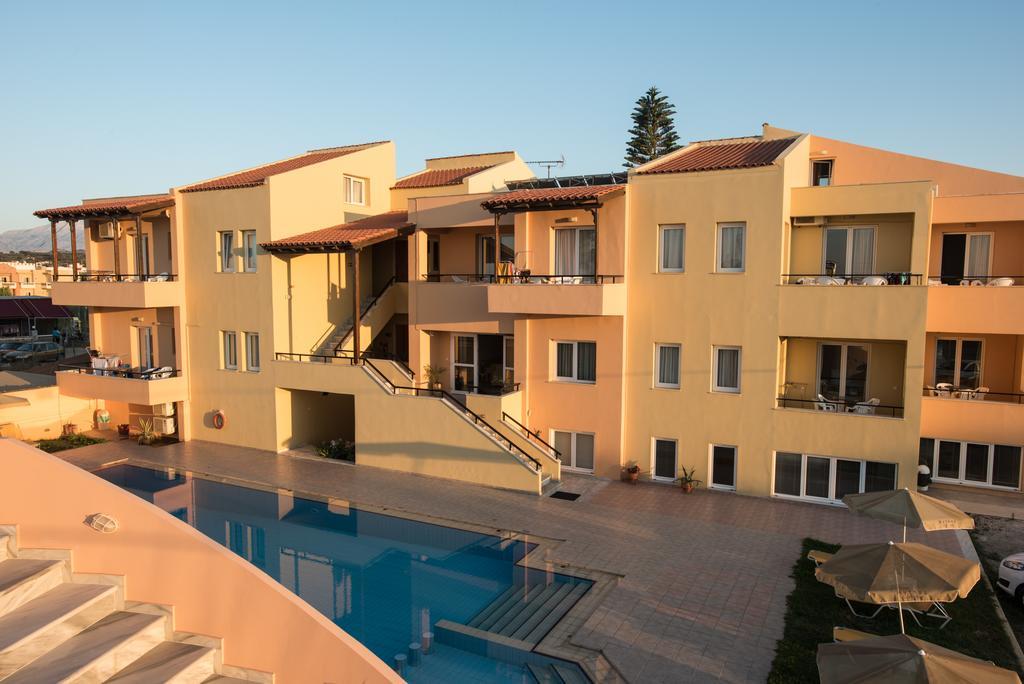 Mythos Beach Hotel Apartments Maleme  Exterior photo